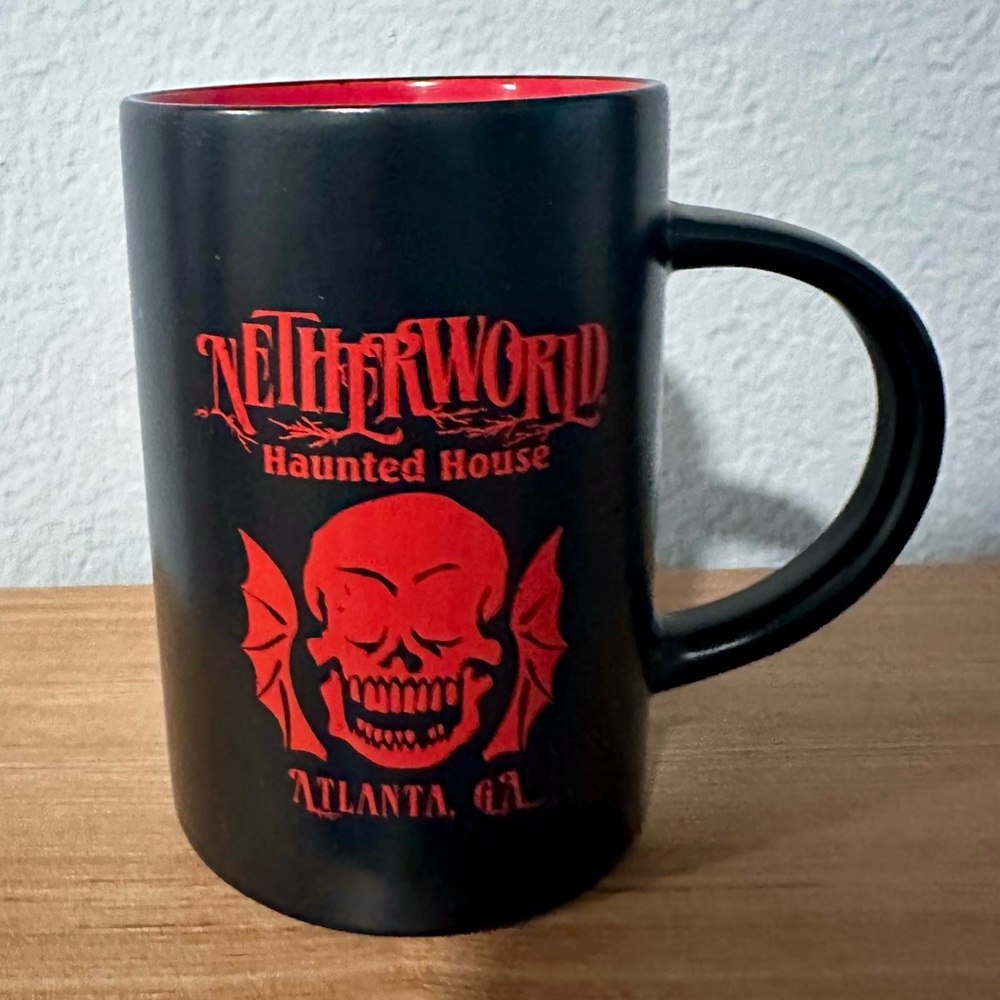 Netherworld Haunted House Coffee Mug - Rare Collectible